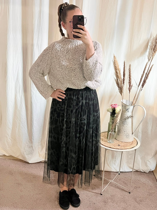 Tüllrock Leo in Khaki