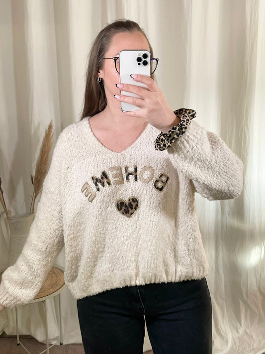 Pullover Boheme, Boucle (verschiedene Farben)