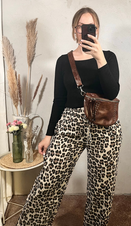 Umhängetasche in Braun