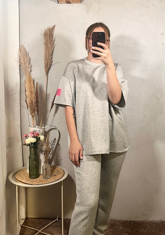 Jogger Zweiteiler in Hellgrau