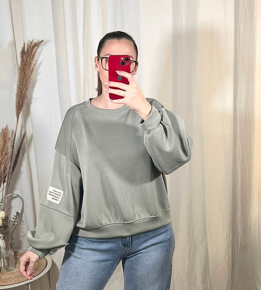 Oversize Pullover Butterstoff (verschiedene Farben)