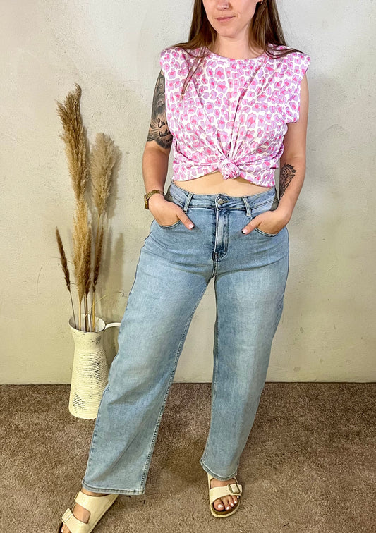 Onesize Shirt Leo in Flieder