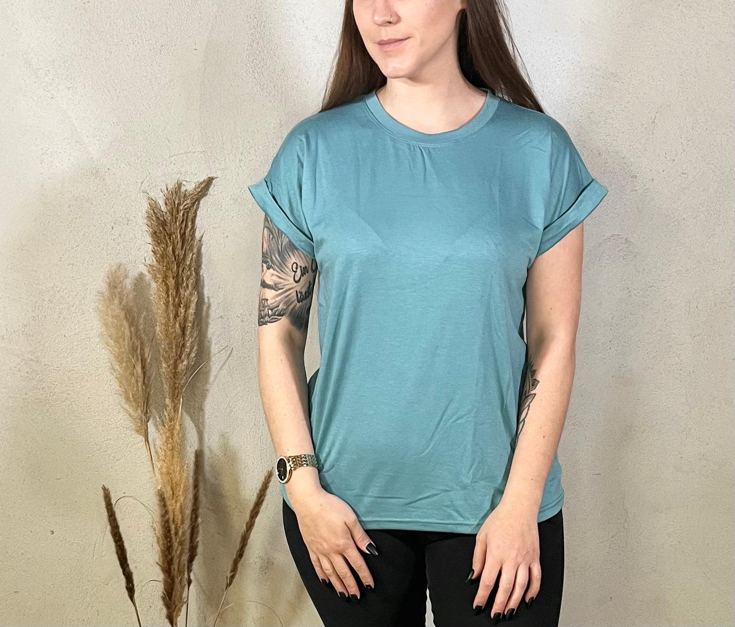 Basic shirt in green