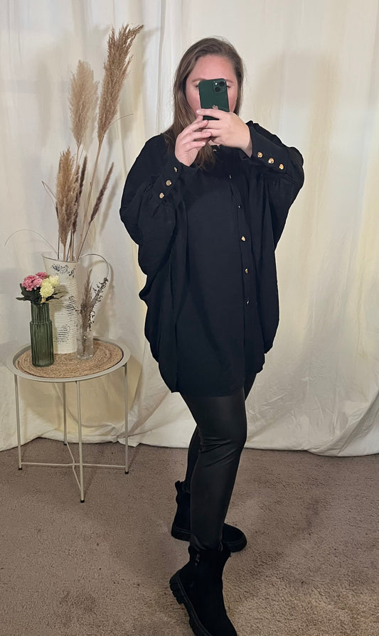 Curvy Fleece gefüttert -Kunstleder-Leggings