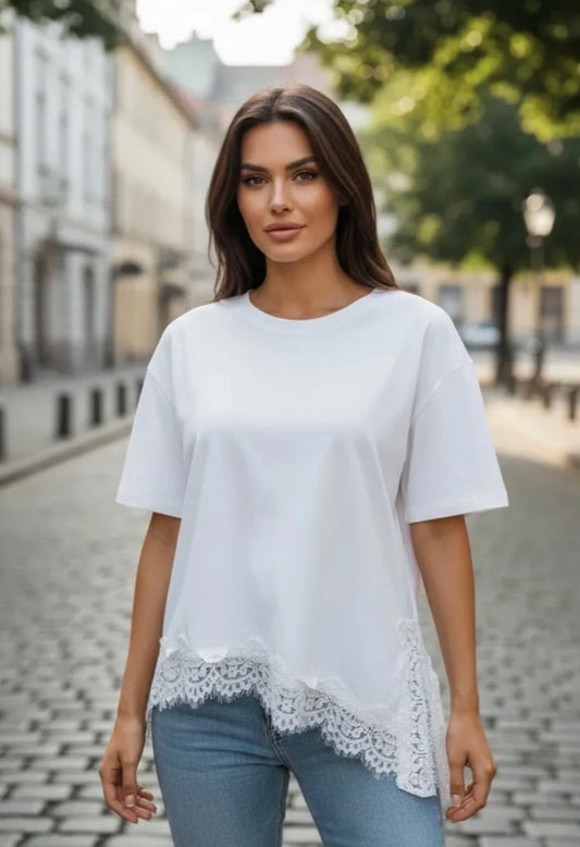 Asymmetrisches Shirt