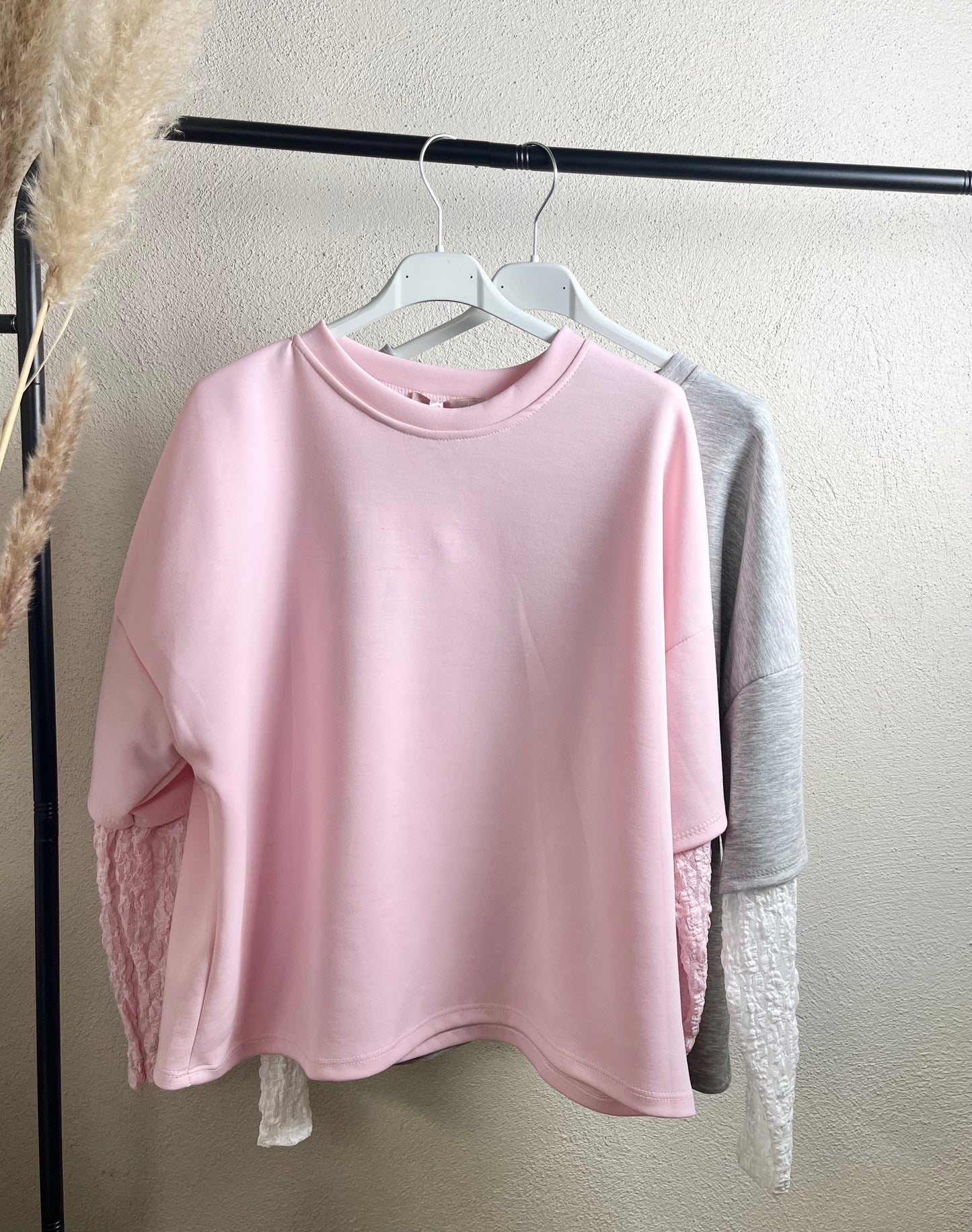 Shirt mit Spitze (verschiedene Farben)
