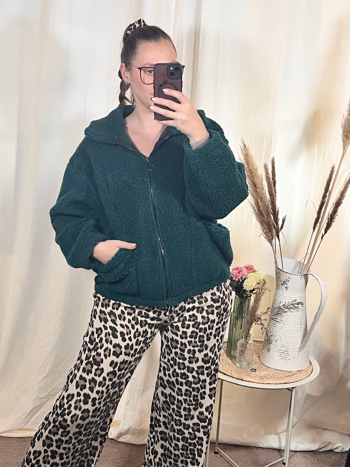 Jacke in Benzinblau