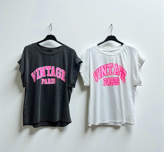 Shirt Vintage (verschiedene Farben)