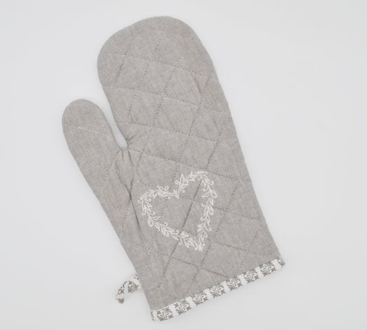 Ofenhandschuhe 'Grau'