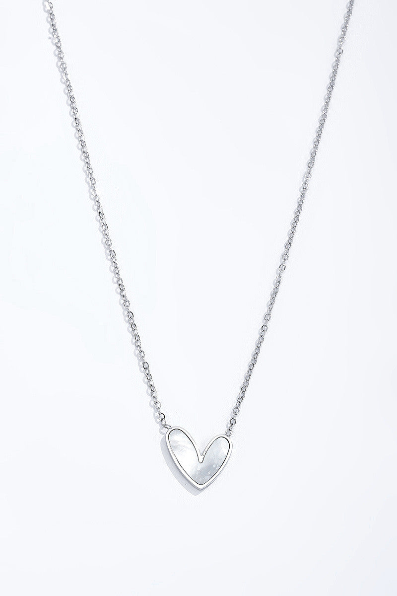 Halskette Herz (Gold & Silber)