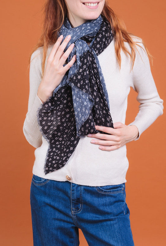Schal Blumenmuster
