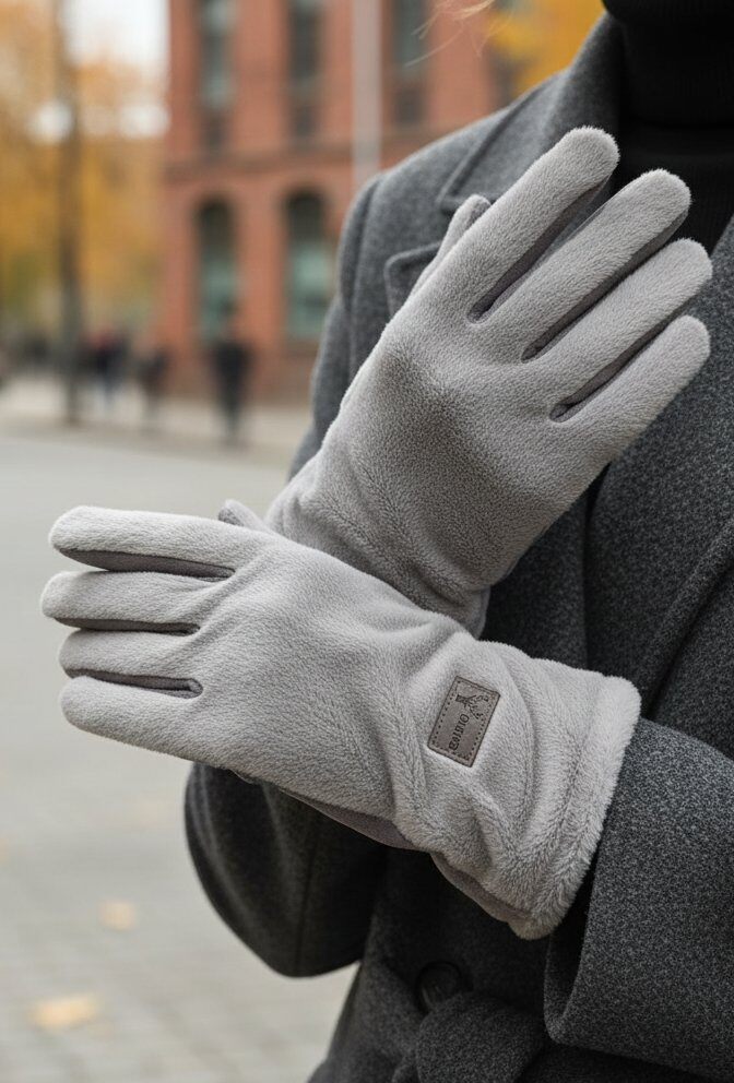 Einfarbige Handschuhe verschiedene Farben)