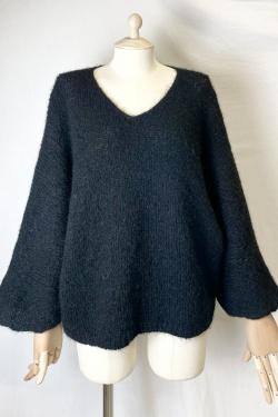 Pullover, weite Ärmel (verschiedene Farben)