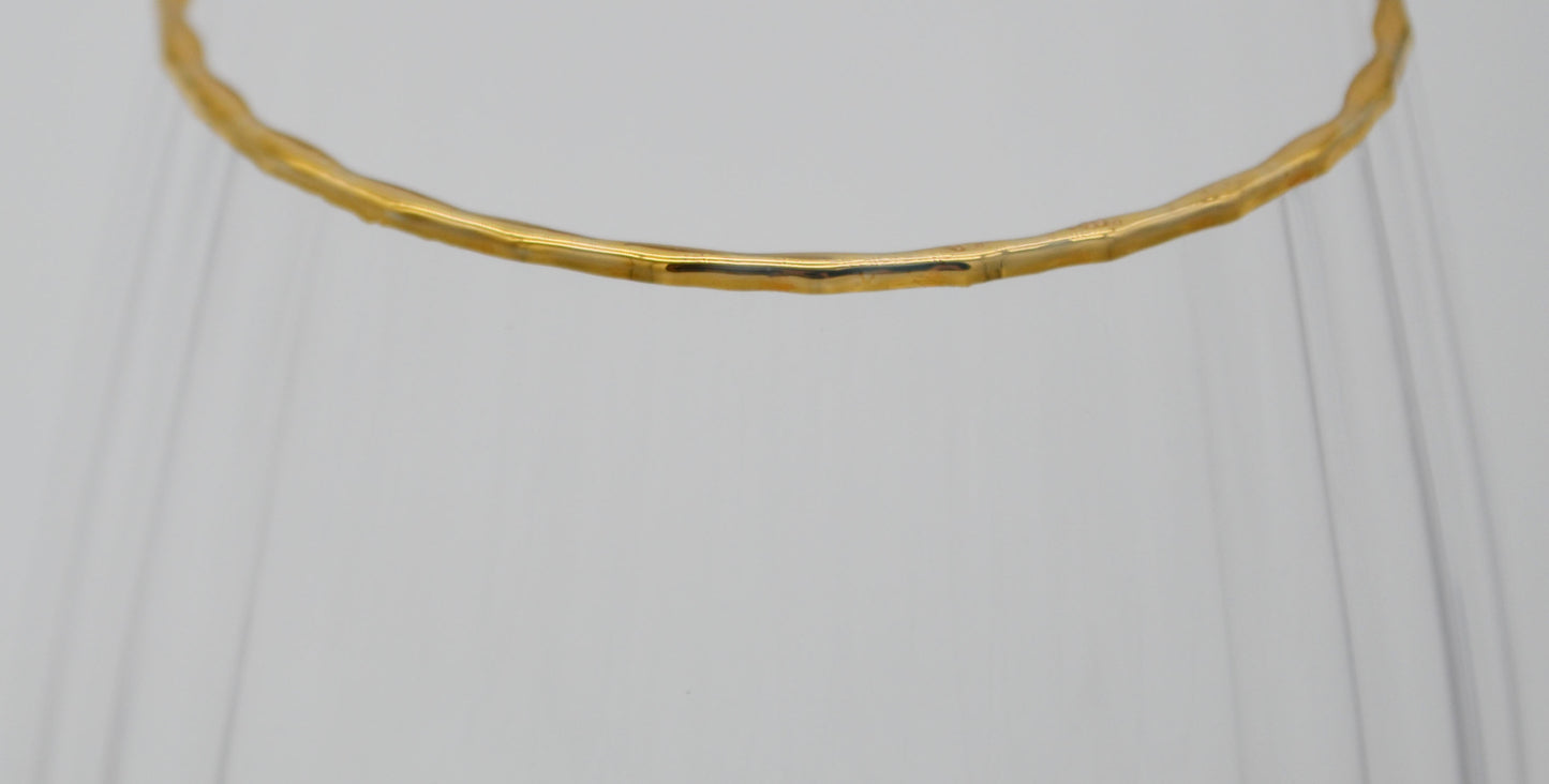 Glas, goldrand
