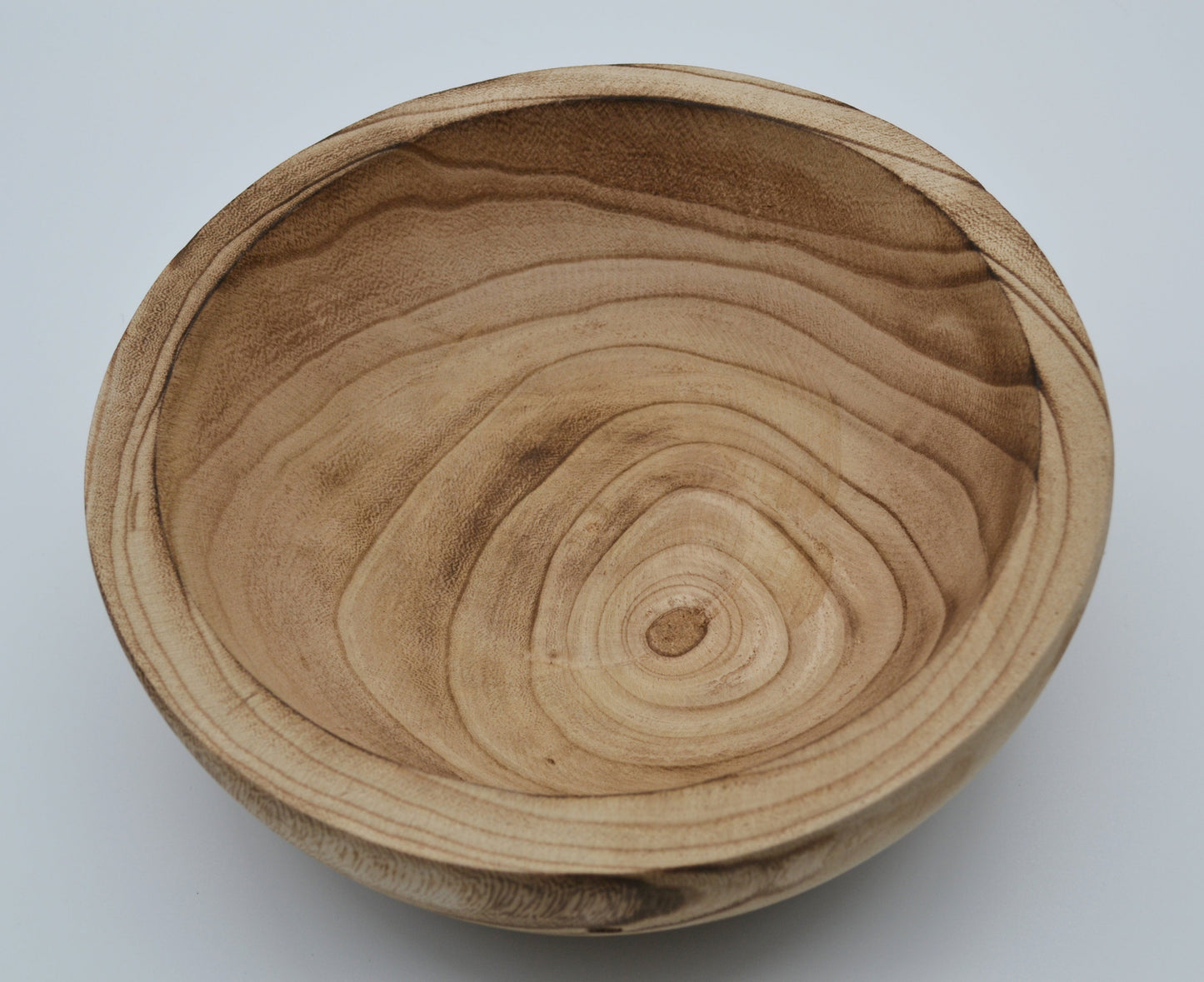 Holzschale Geflammt