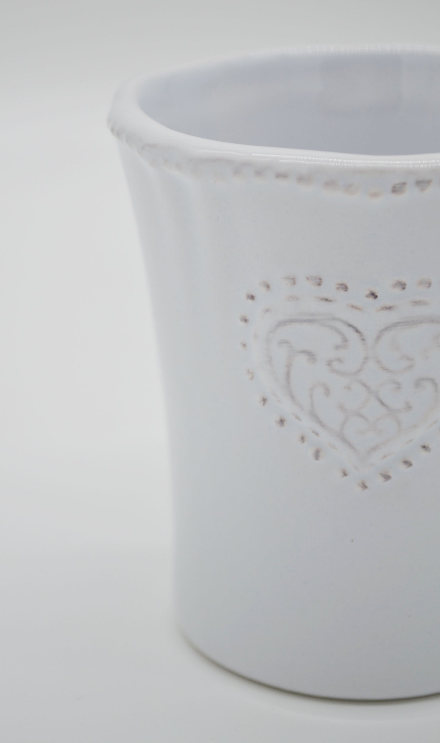 Tasse, weiß