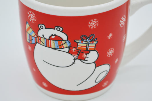 Christmas mug polar bear