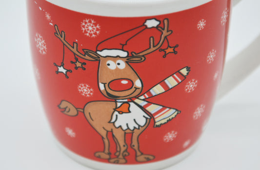 Weihnachtstasse Rentier