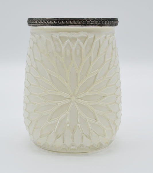 Tea light holder, white