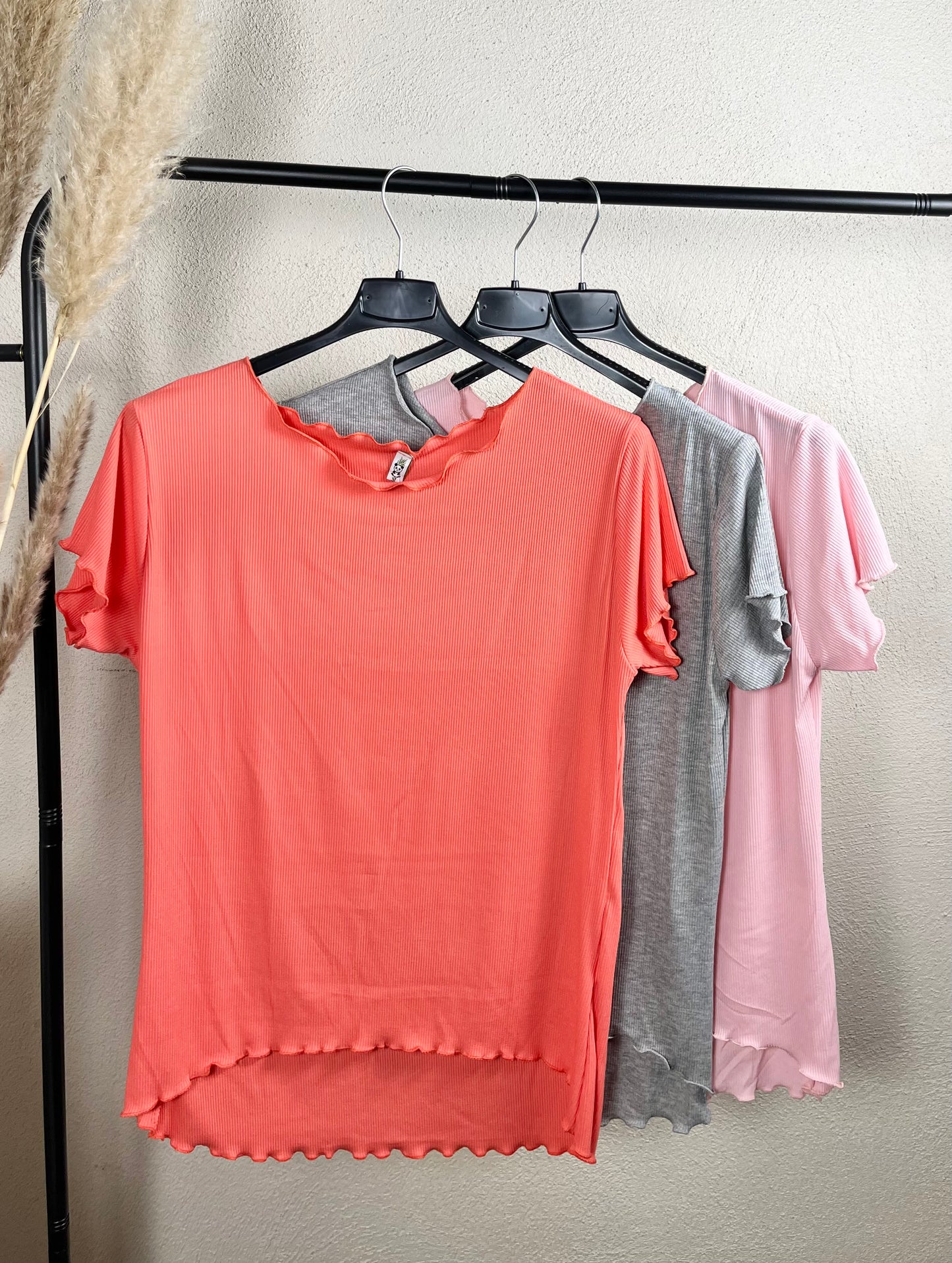 Basic Shirt Rüschen