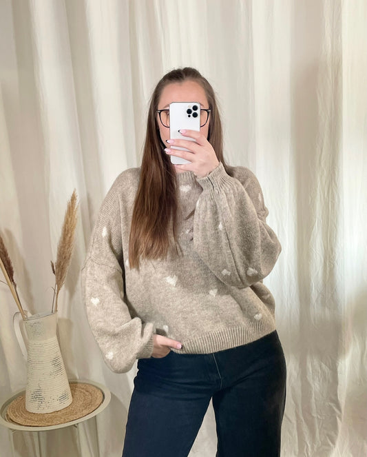 Pullover Herzchen