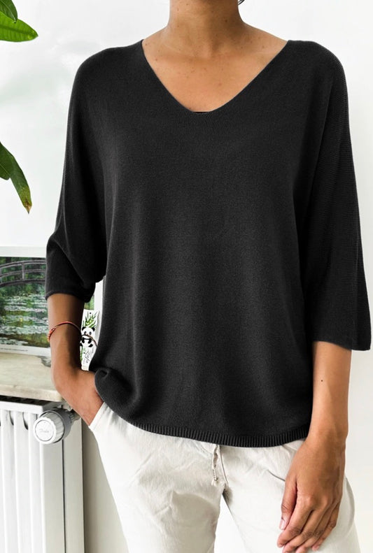 Feinstrickpullover (verschiedene Farben)