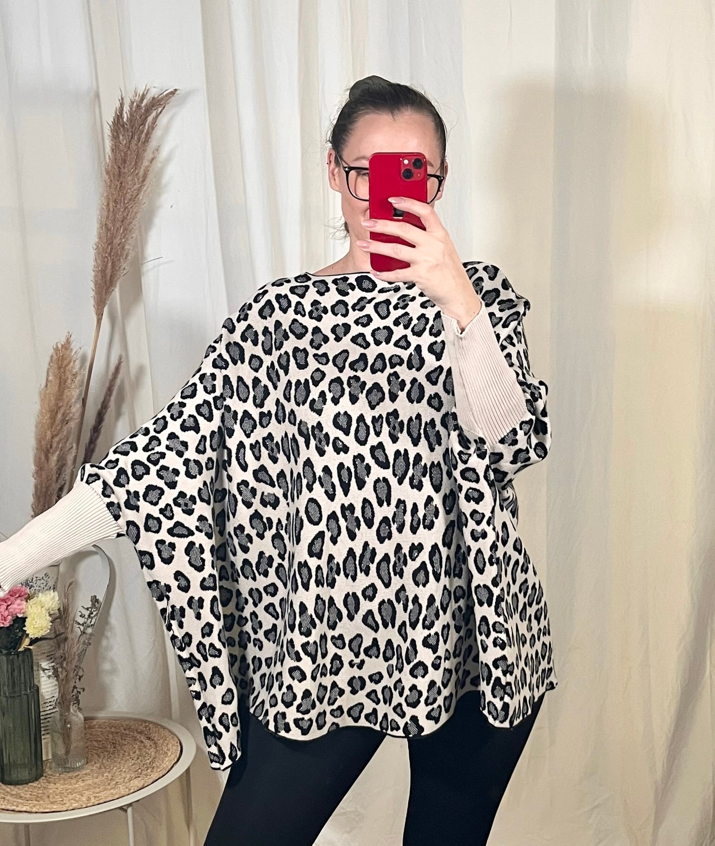 Oversize Leo Pullover