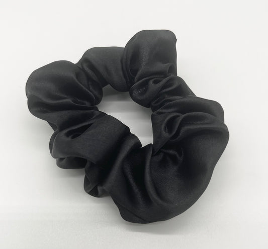 Scrunchie Satin *Schwarz*