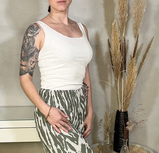 Tanktop in Weiß