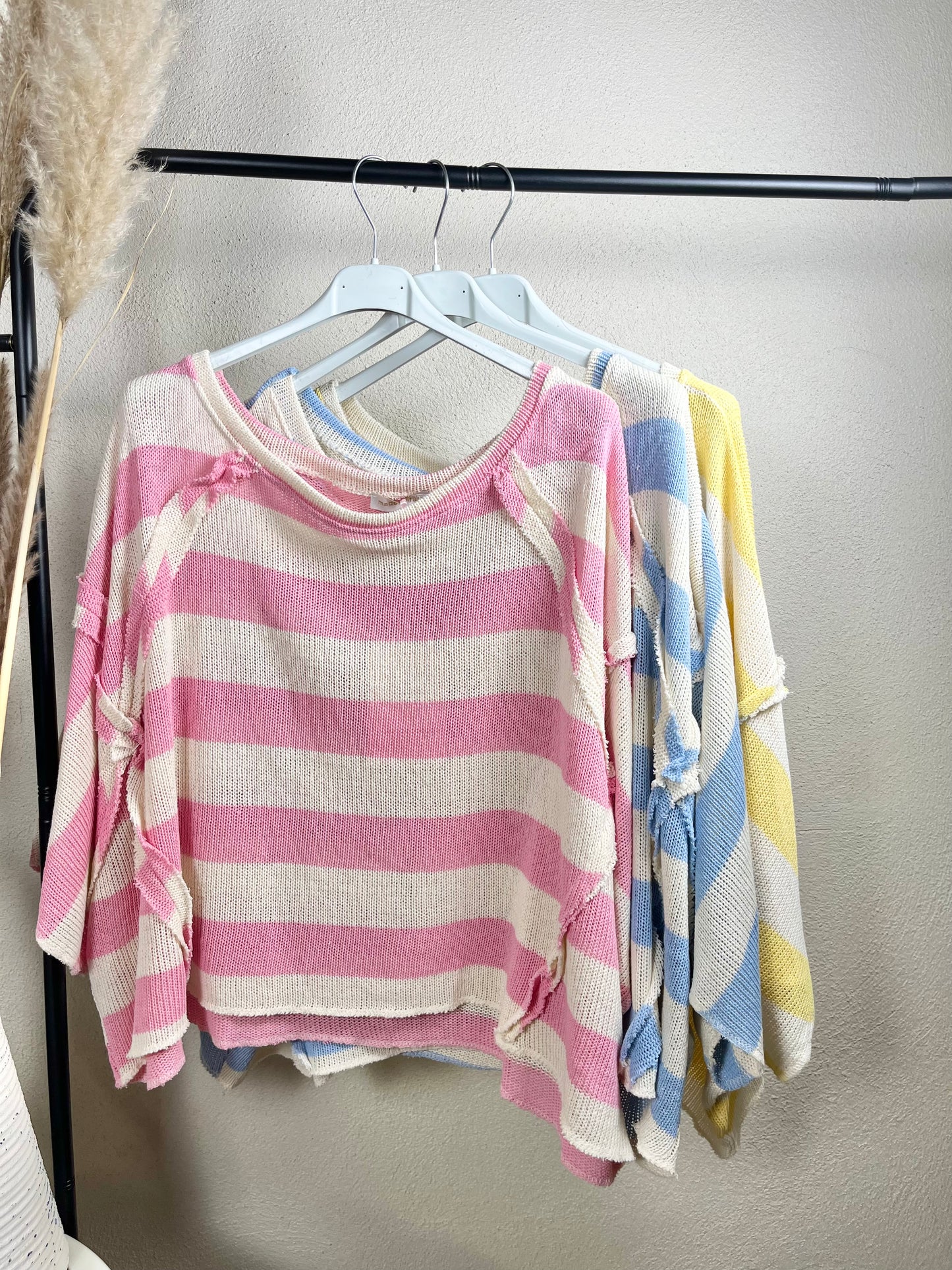 Strick Shirt Streifen