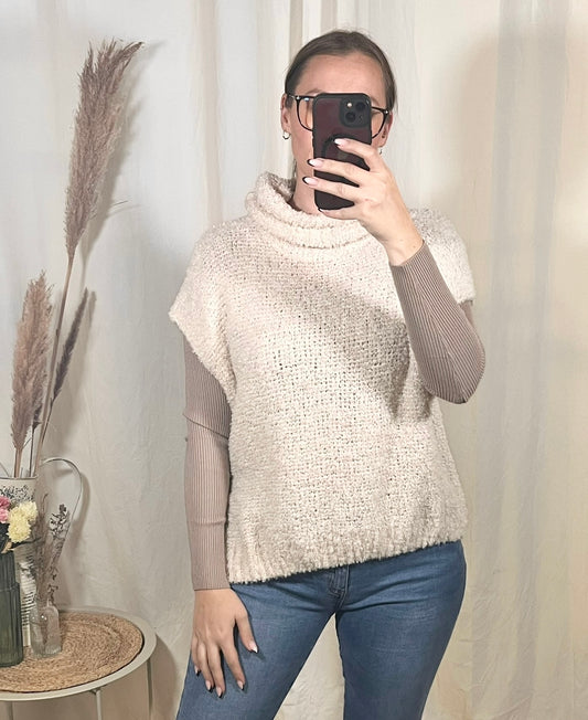 Boucle Pullunder in verschiedenen Farben