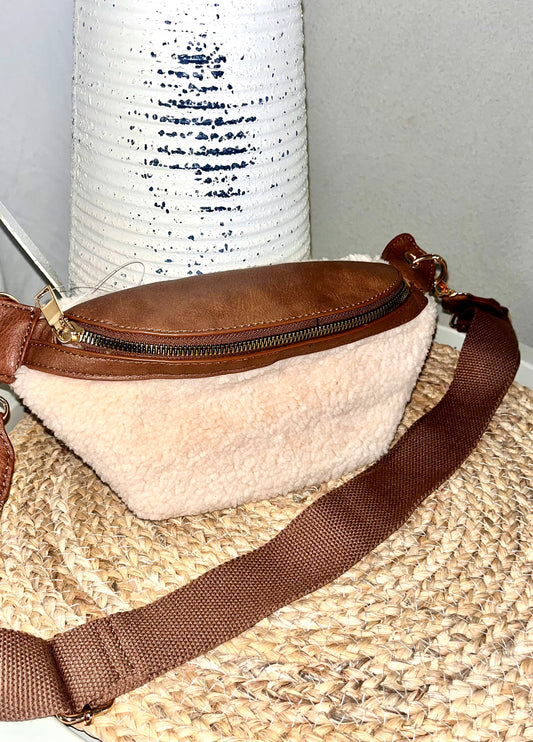 Umhängetasche in Beige