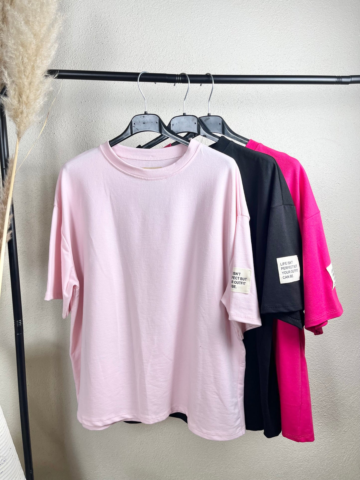 Basic Shirt mit Patch