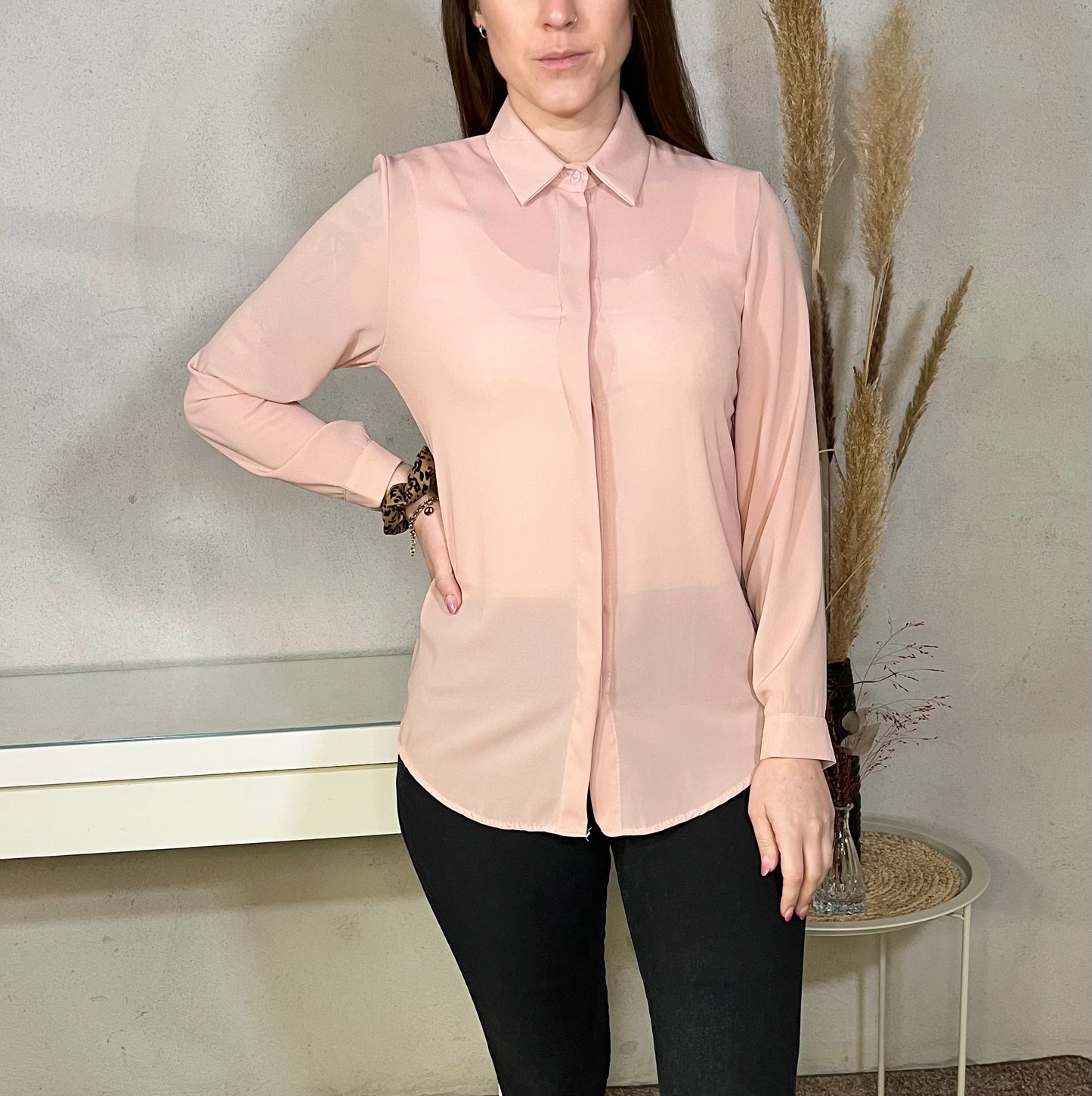 Bluse in Rosa
