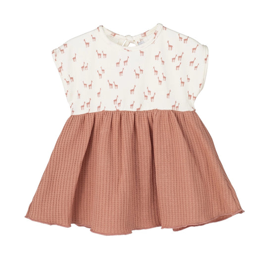 Kleid GIRAFFE aus Baumwolle