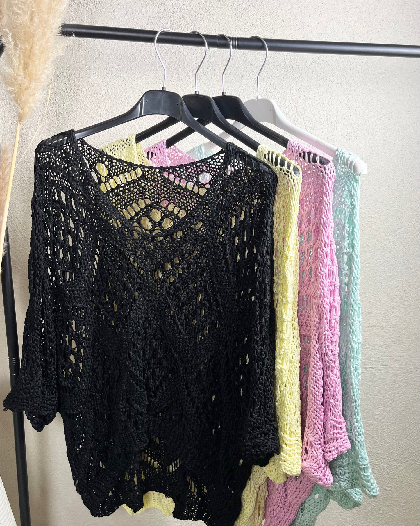 Gehäkelter Poncho