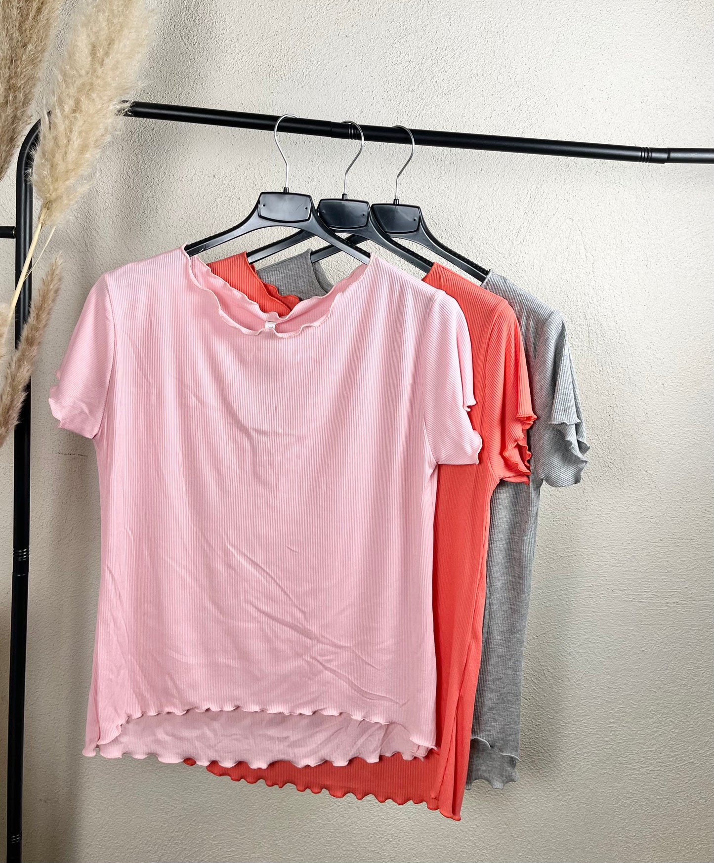 Basic Shirt Rüschen