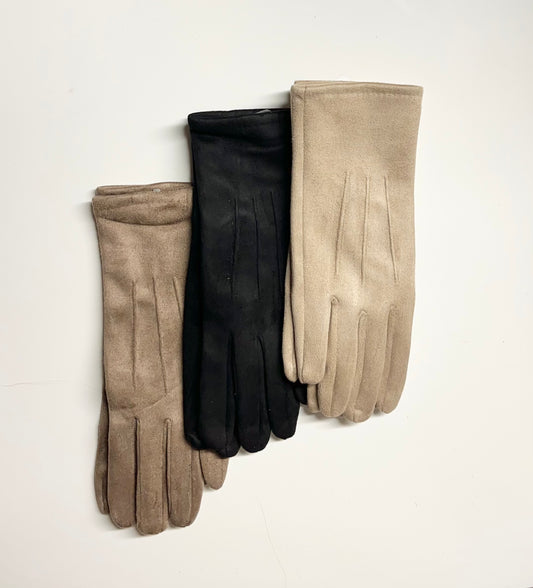 Einfarbige Handschuhe verschiedene Farben)