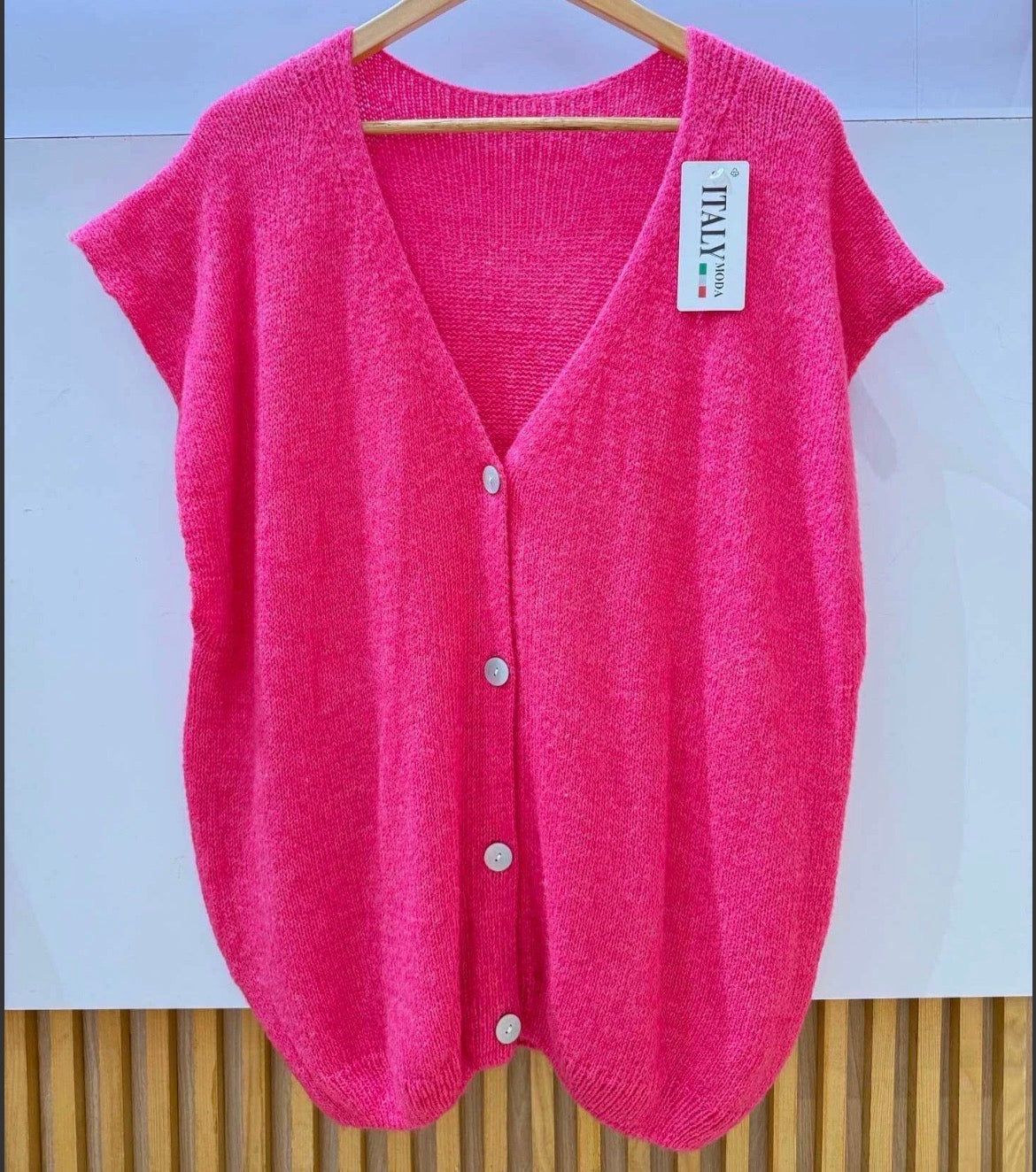 Oversize Weste (verschiedene Farben)