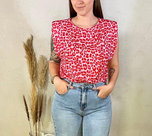 Onesize Shirt Leo in Rot