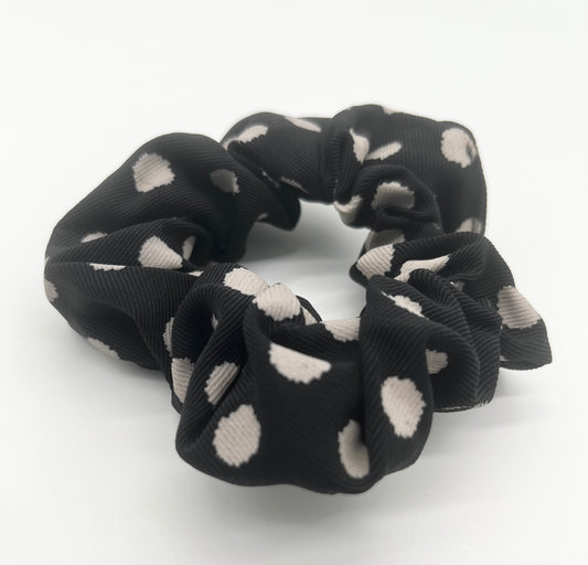 Scrunchie Punkte *Schwarz*