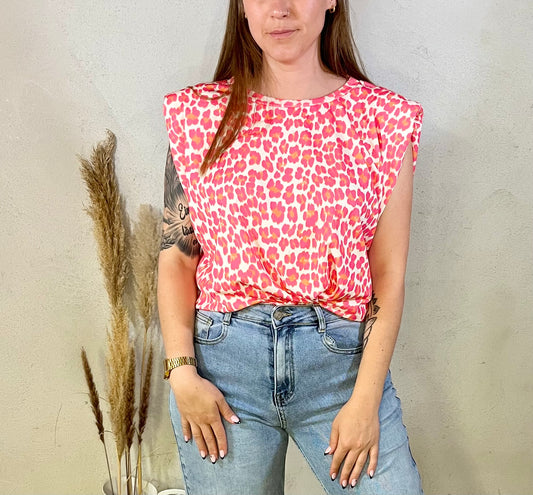 Onesize Shirt Leo in Fuchsia