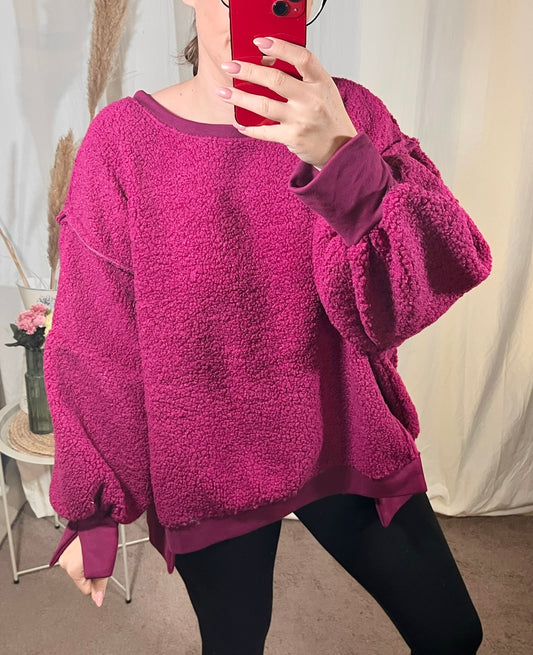 Teddy Pullover (verschiedene Farben)