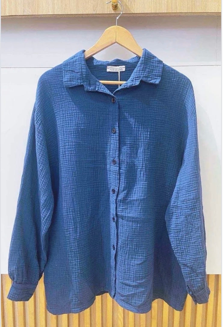 Musselin Bluse UNI
