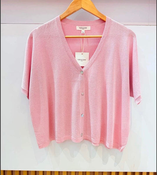 Weste mit Glitzer (verschiedene Farben)