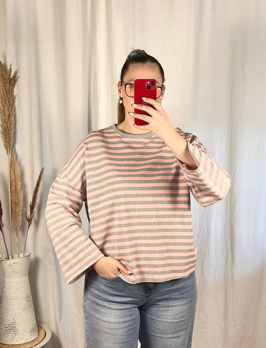 Pullover gestreift (verschiedene Farben)