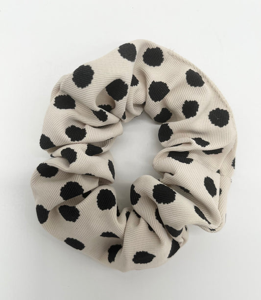 Scrunchie Punkte *Weiß*