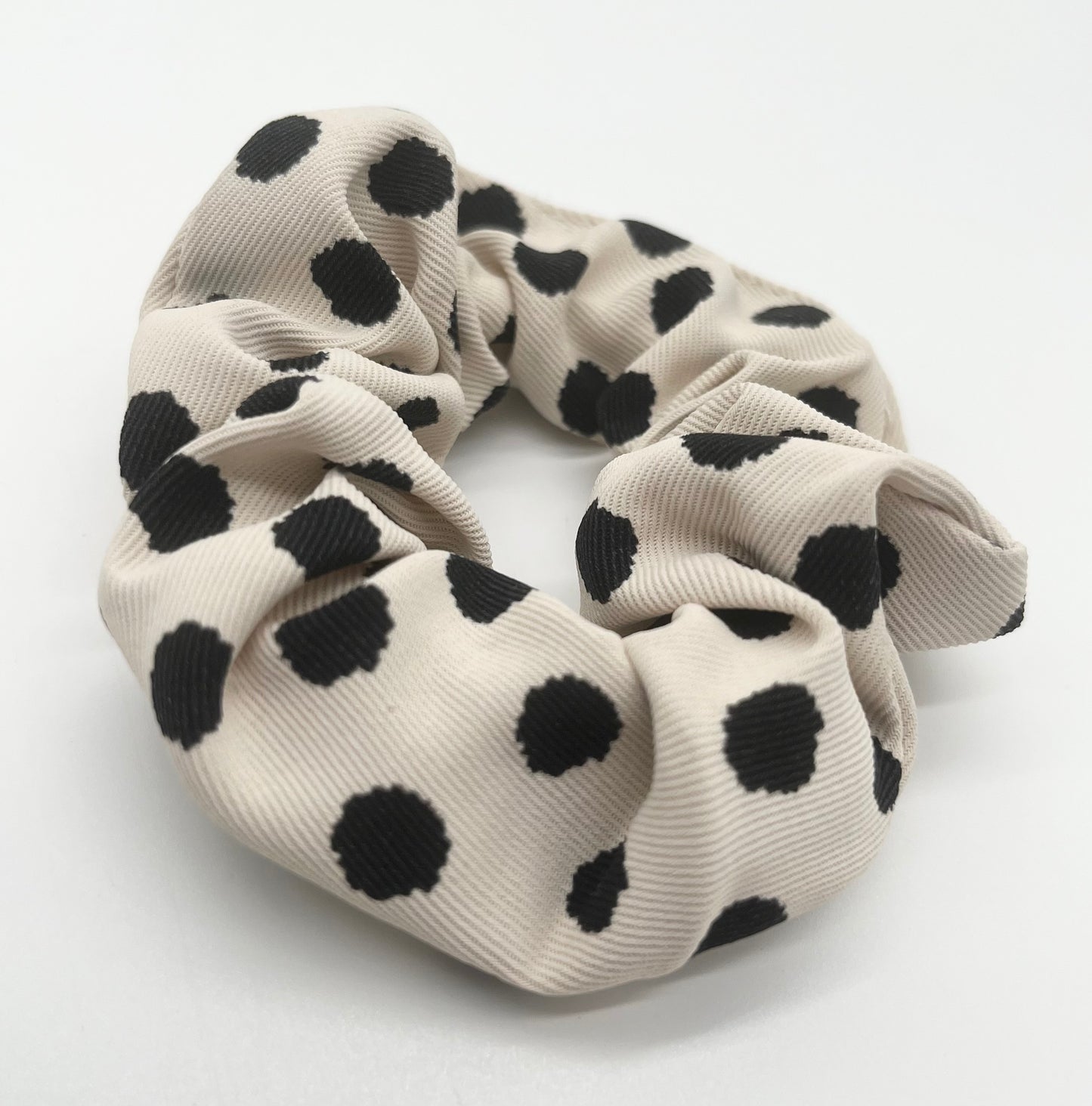 Scrunchie Punkte *Weiß*