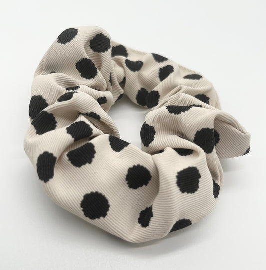 Scrunchie Punkte *Weiß*