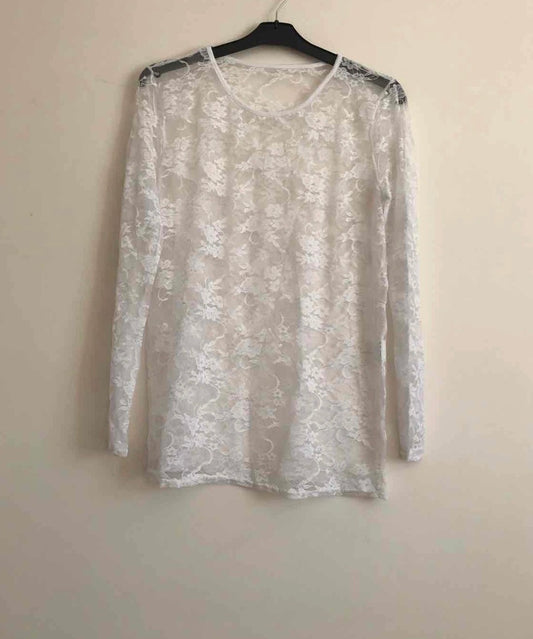 Curvy Spitzenshirt